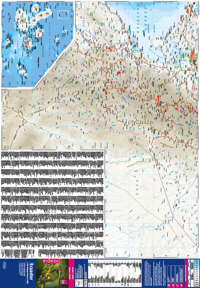 Carte routière - Equateur | Reise Know How carte routière Reise Know-How