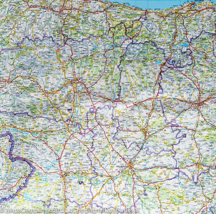 Carte routière - Espagne & Portugal | Freytag & Berndt carte pliée Freytag & Berndt 