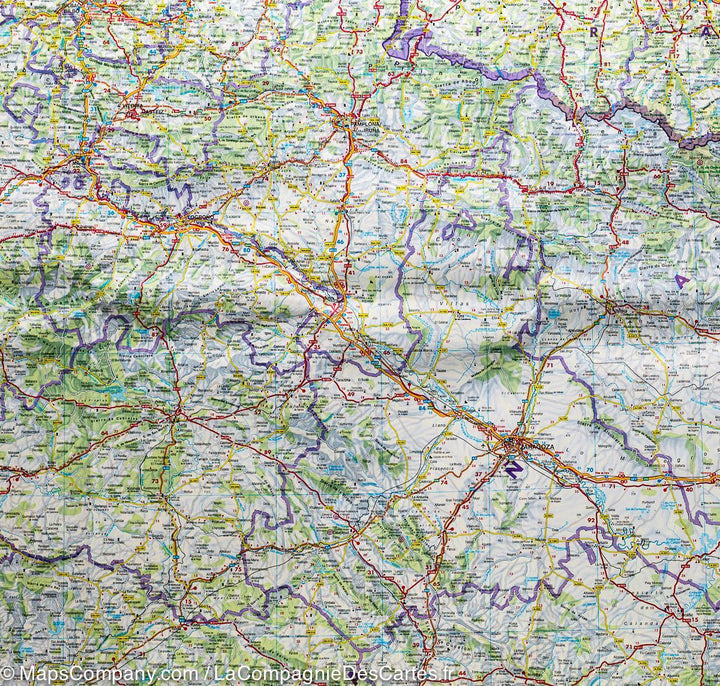Carte routière - Espagne & Portugal | Freytag & Berndt carte pliée Freytag & Berndt 