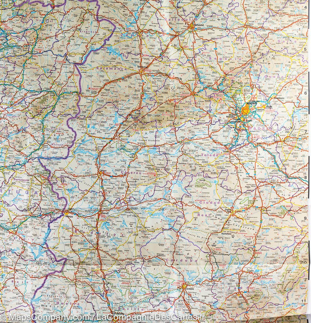 Carte routière - Espagne & Portugal | Reise Know How carte pliée Reise Know-How 