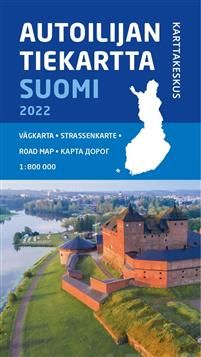 Carte routière - Finlande - Édition 2022 | Karttakeskus carte routière Karttakeskus