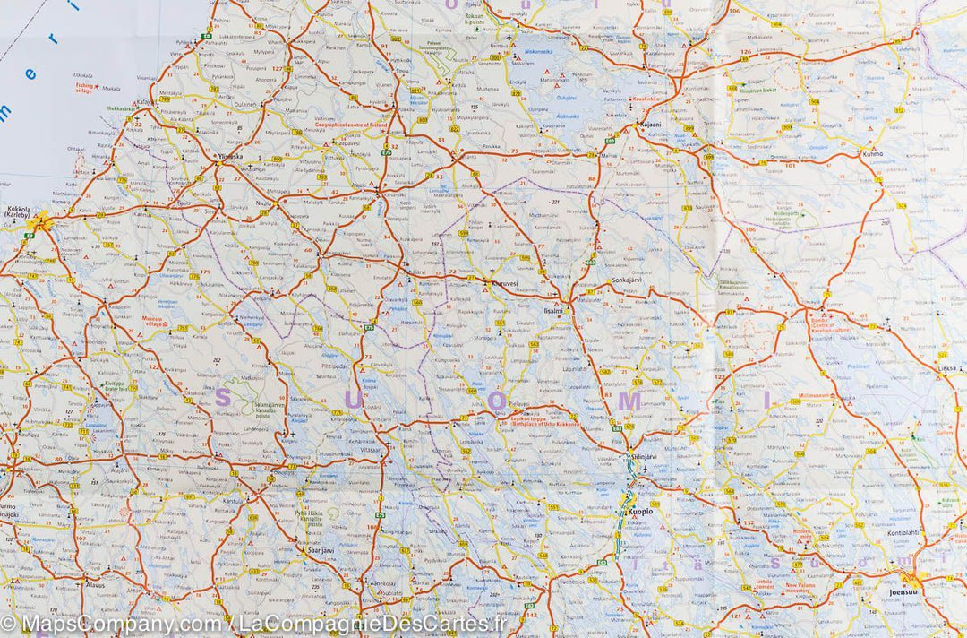 Carte routière - Finlande & Nord de la Scandinavie | Reise Know How carte pliée Reise Know-How 