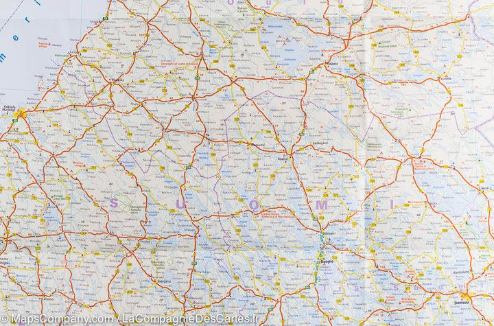 Carte routière - Finlande & Nord de la Scandinavie | Reise Know How carte pliée Reise Know-How 