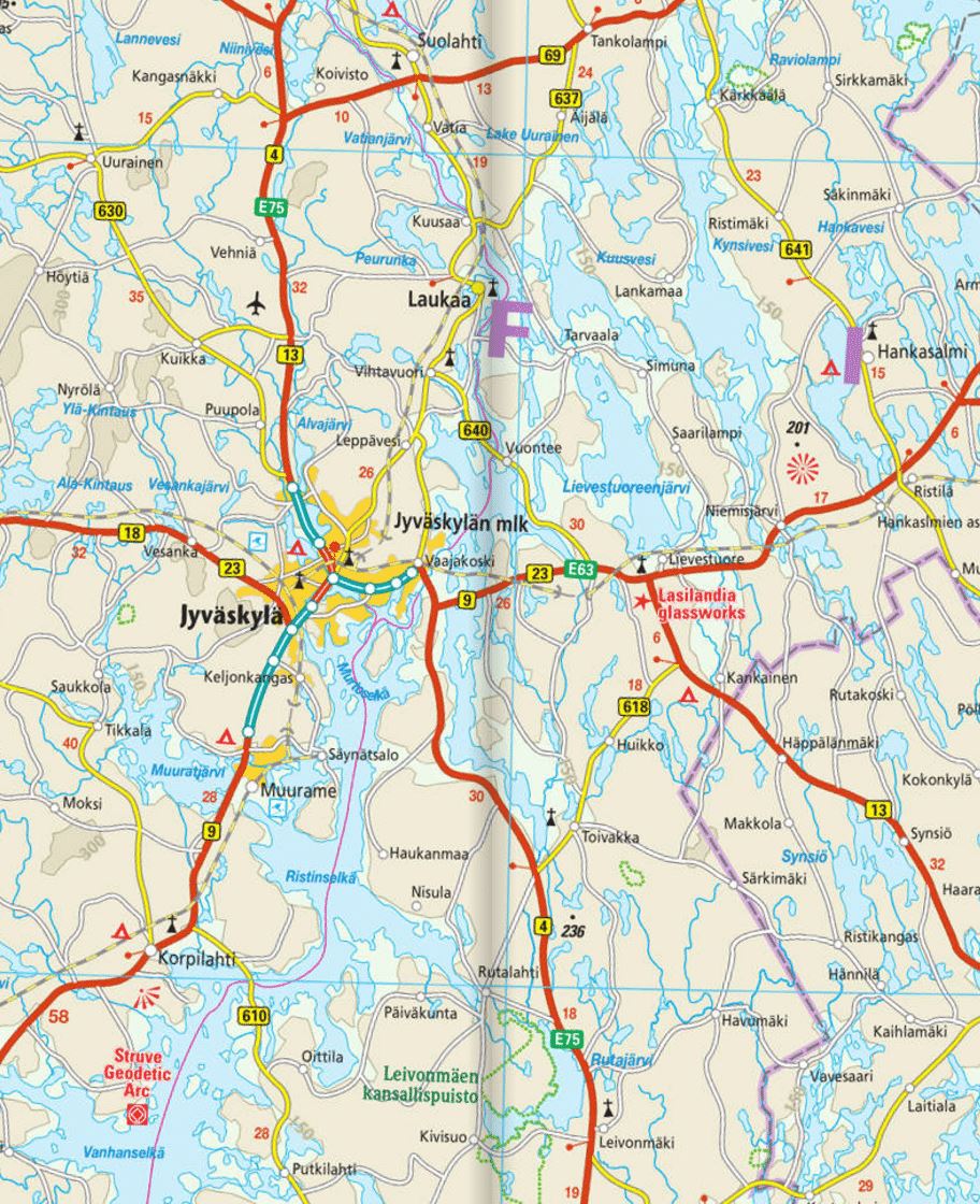 Carte routière - Finlande Sud | Reise Know How carte routière Reise Know-How