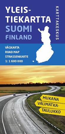 Carte routière - Finlande / Suomi | Karttakeskus carte routière Karttakeskus Default Title