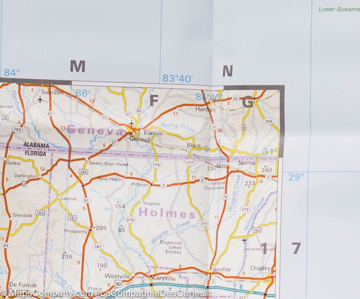 Carte routière - Floride - n° 10 | Reise Know How carte routière Reise Know-How