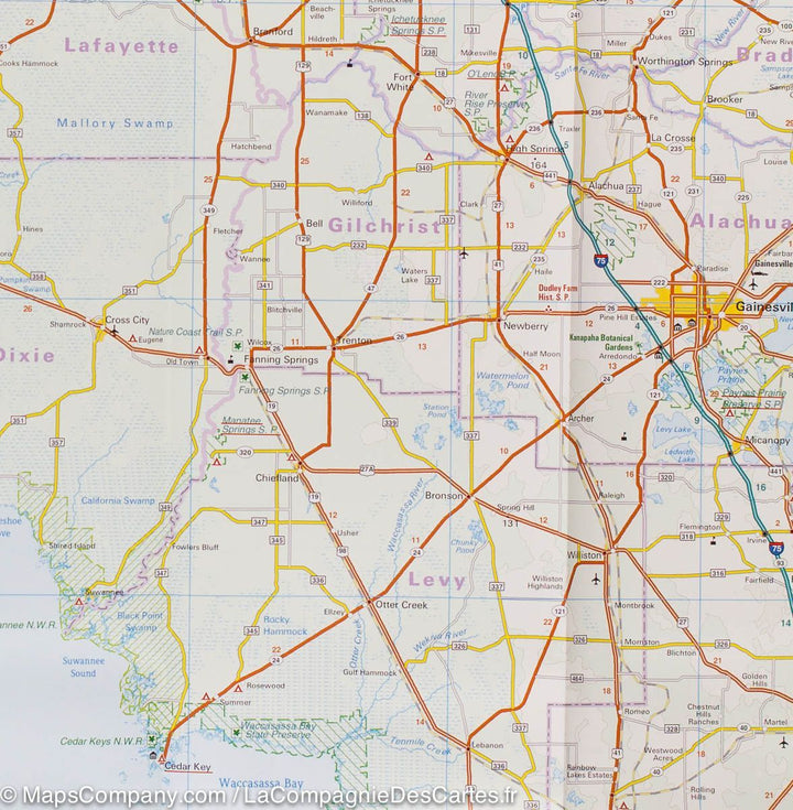 Carte routière - Floride - n° 10 | Reise Know How carte pliée Reise Know-How 
