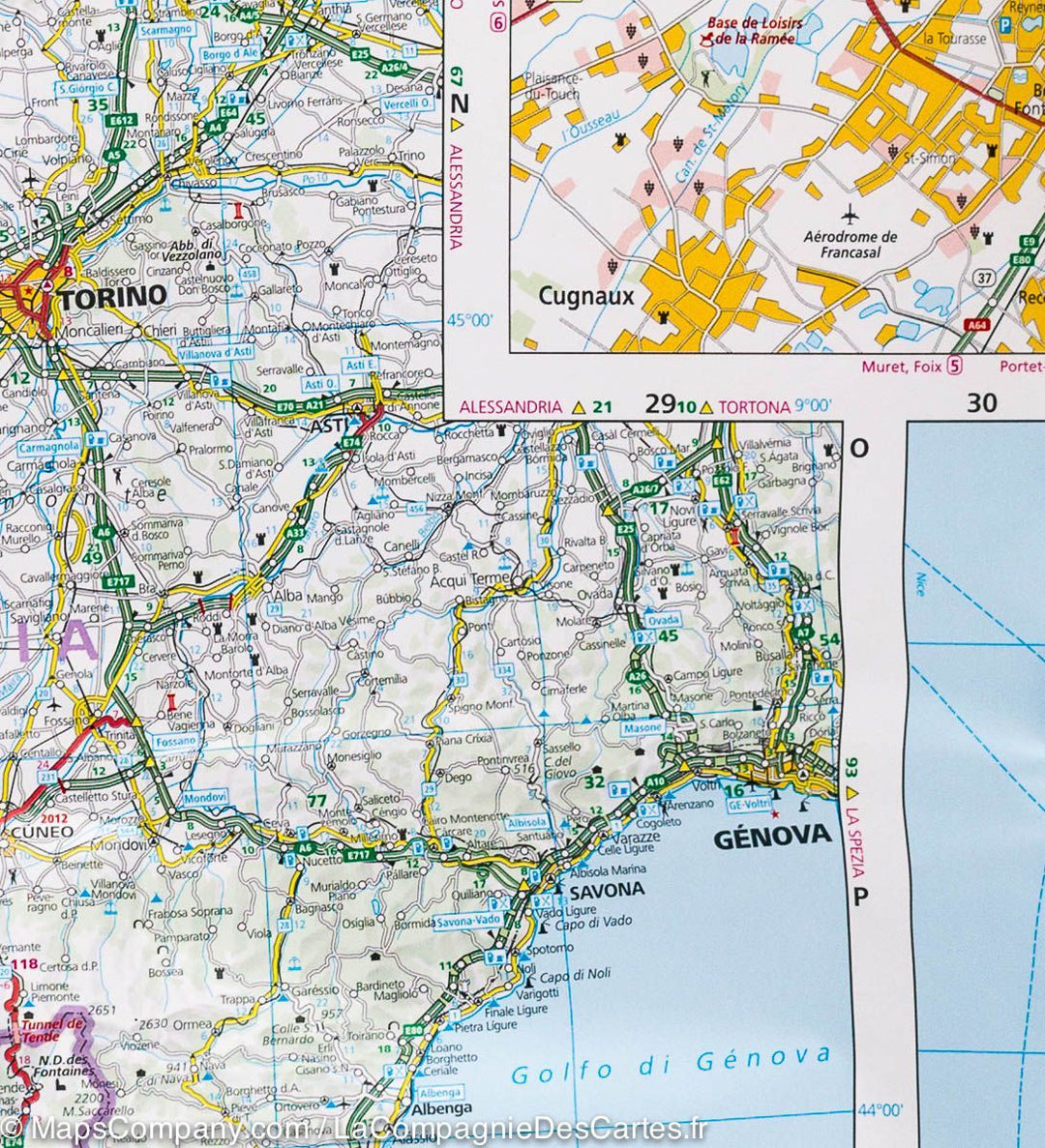 Carte routière - France | Hallwag International carte pliée Hallwag 
