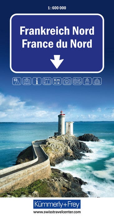 Carte routière - France Nord | Kümmerly & Frey carte pliée Kümmerly & Frey 