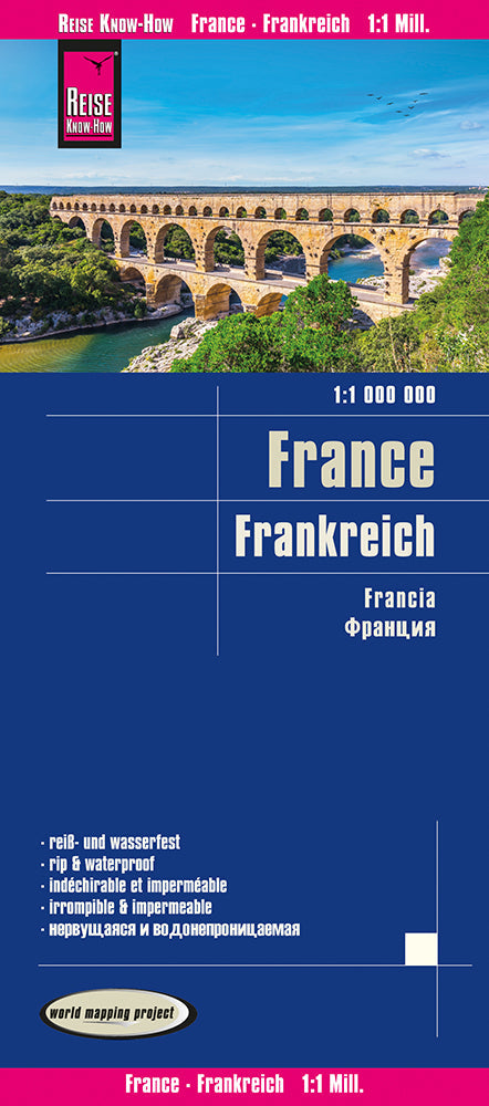 Carte routière - France | Reise Know How carte pliée Reise Know-How 