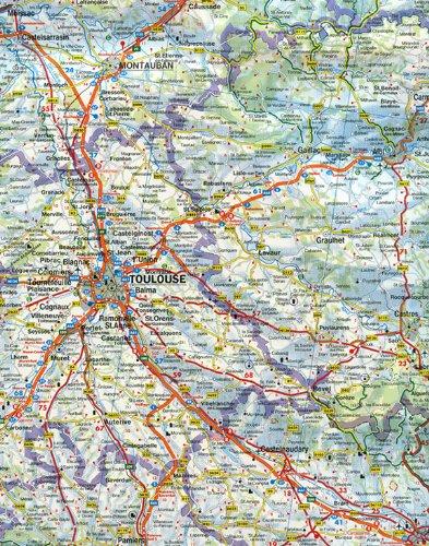 Carte routière - France Sud | Freytag & Berndt carte pliée Freytag & Berndt 