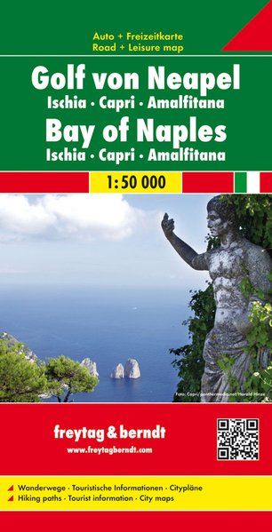 Carte routière - Golfe de Naples (Ischia, Capri, Amalfitana) | Freytag & Berndt carte pliée Freytag & Berndt 