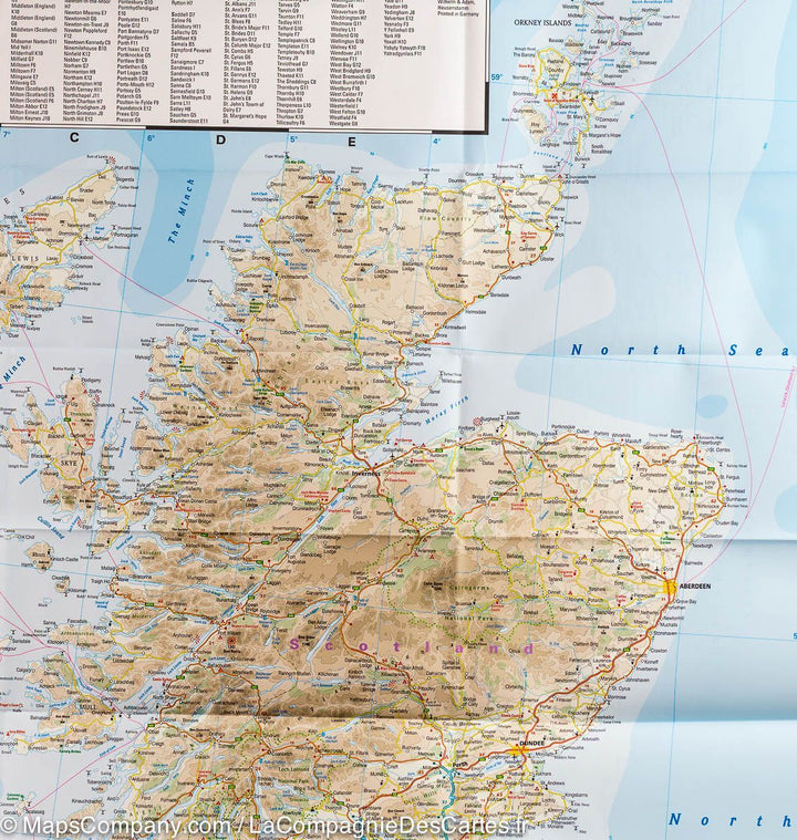Carte routière - Grande Bretagne & Irlande du Nord | Reise Know How carte pliée Reise Know-How 