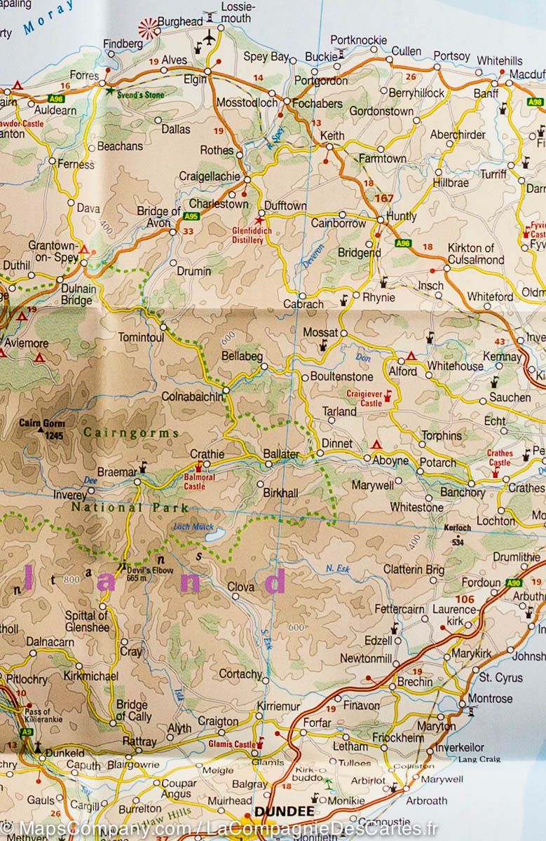 Carte routière - Grande Bretagne & Irlande du Nord | Reise Know How carte routière Reise Know-How