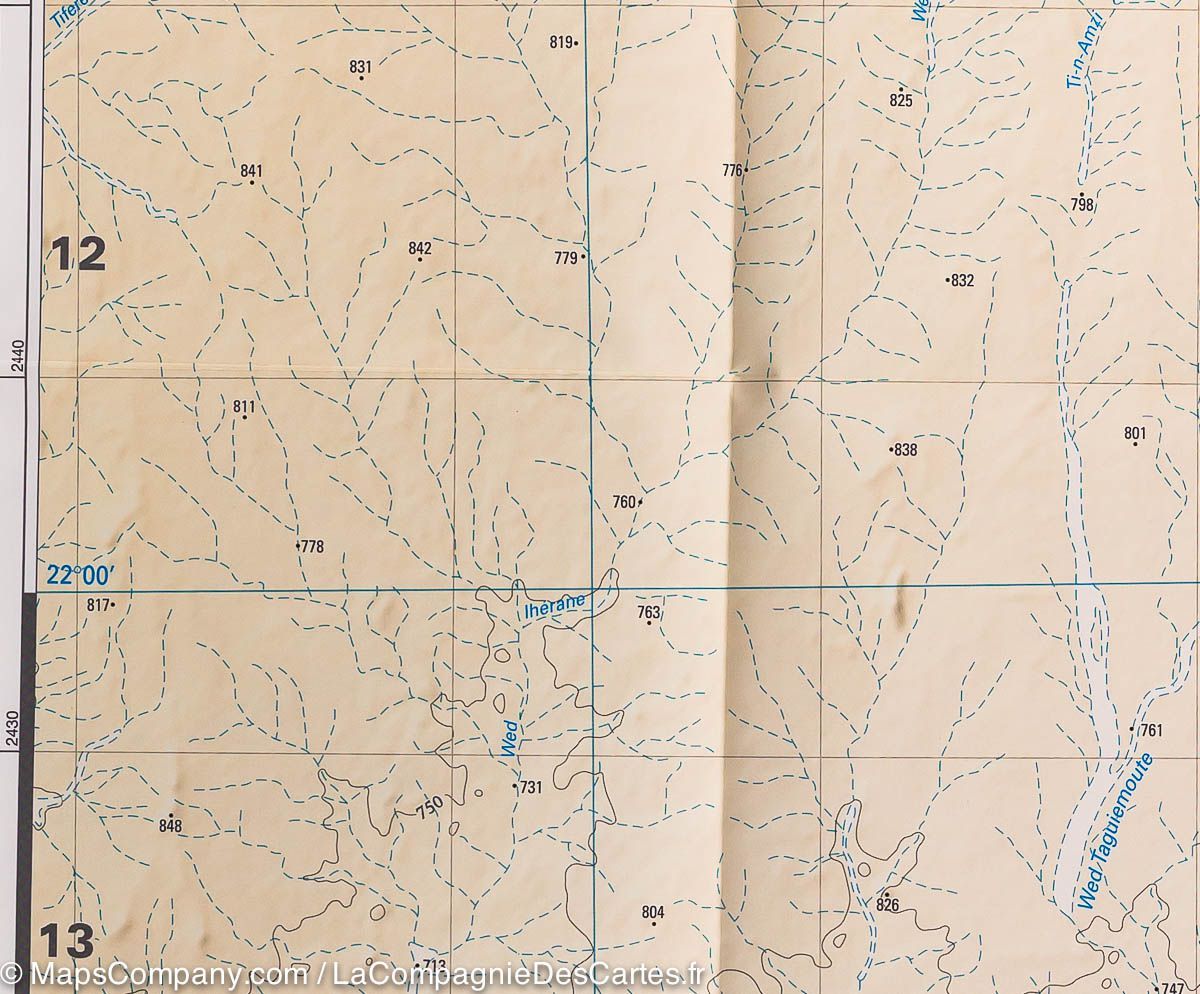 Carte routière - Hoggar (Algérie) | Reise Know How carte routière Reise Know-How