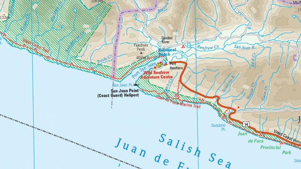 Carte routière - Ile de Vancouver | Reise Know How carte routière Reise Know-How