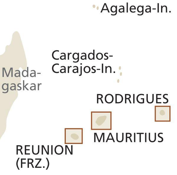 Carte routière - Iles Maurice, Réunion & Rodrigues | Reise Know How carte routière Reise Know-How