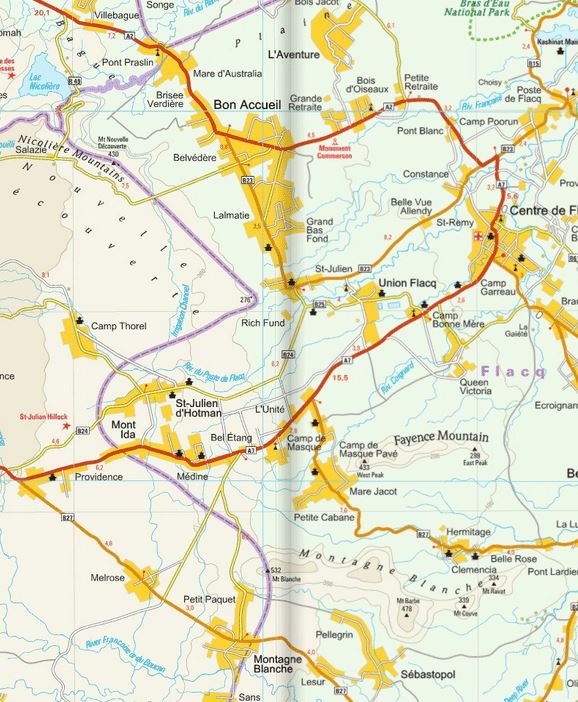 Carte routière - Iles Maurice, Réunion & Rodrigues | Reise Know How carte routière Reise Know-How