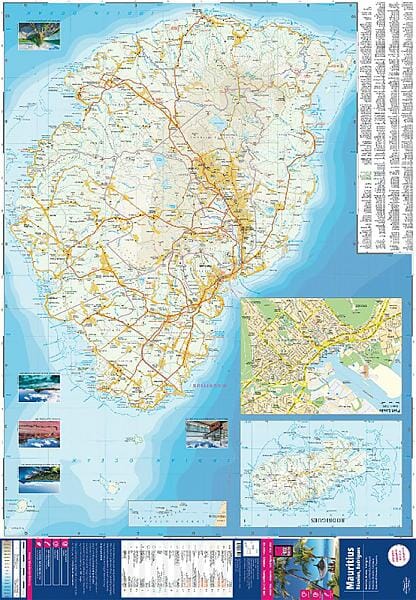 Carte routière - Iles Maurice, Réunion & Rodrigues | Reise Know How carte routière Reise Know-How