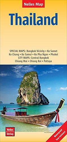 Carte de la Thaïlande | Nelles Map - La Compagnie des Cartes