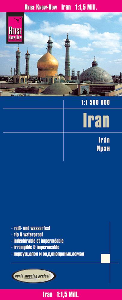 Carte routière - Iran | Reise Know How carte pliée Reise Know-How 