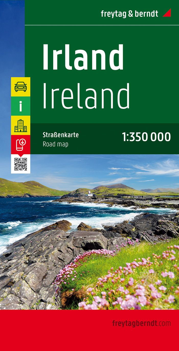 Carte routière - Irlande | Freytag & Berndt carte pliée Freytag & Berndt 