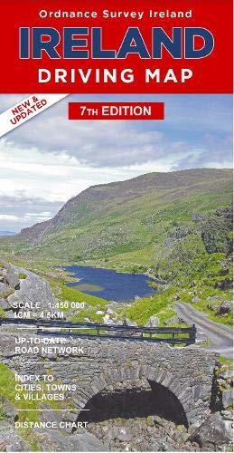 Carte routière - Irlande | Ordnance Survey carte pliée Ordnance Survey Ireland 