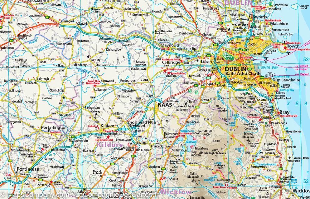Carte routière - Irlande | Reise Know How carte routière Reise Know-How