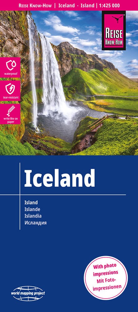 Carte routière - Islande | Reise Know How carte routière Reise Know-How