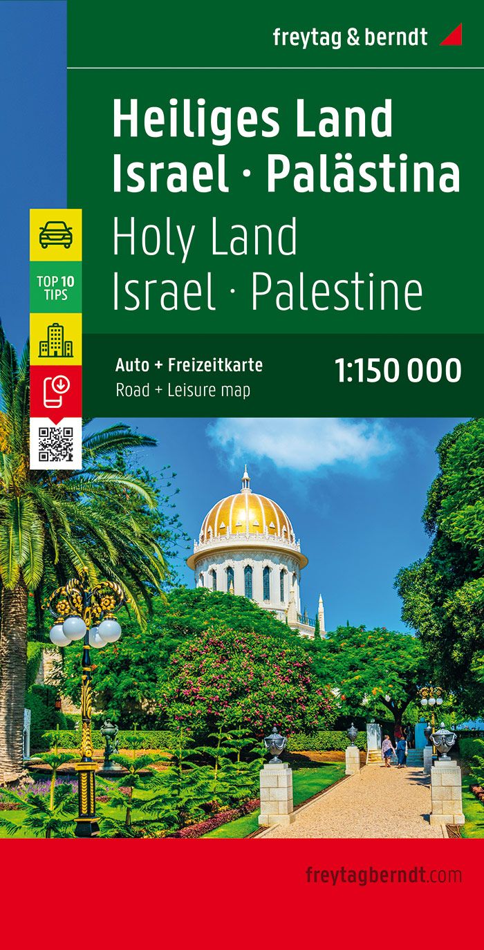 Carte routière - Israël & Palestine | Freytag & Berndt carte routière Freytag & Berndt
