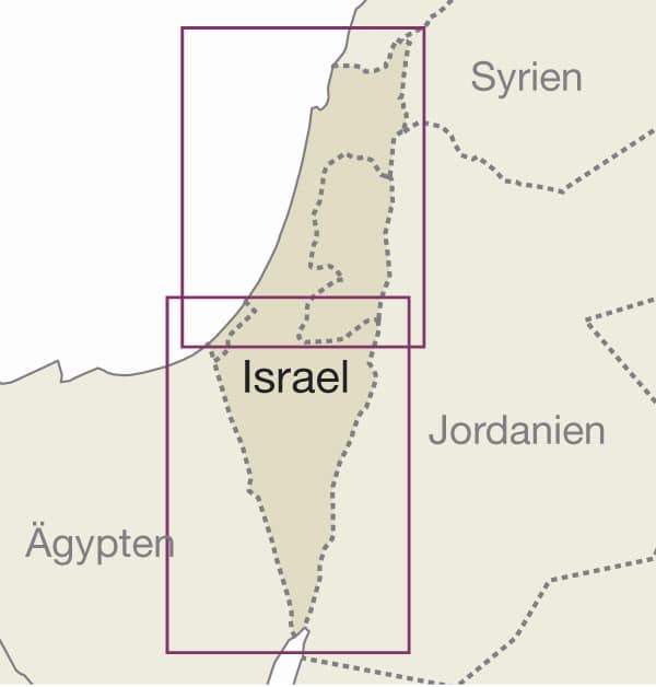 Carte routière - Israël & Palestine | Reise Know How carte pliée Reise Know-How 