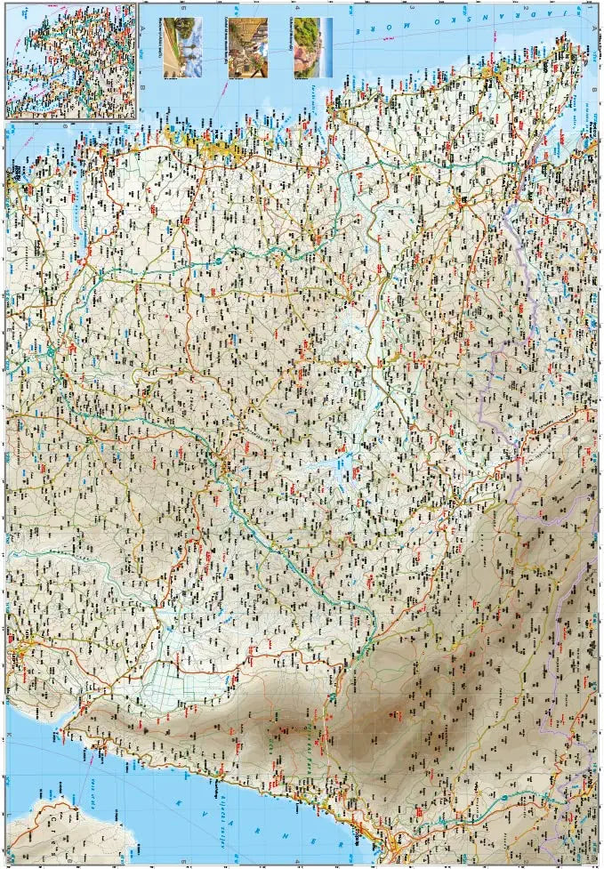 Carte routière - Istrie | Reise Know How carte pliée Reise Know-How 