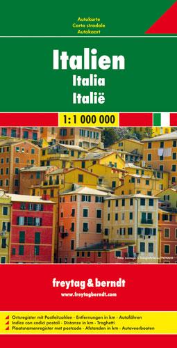 Carte routière - Italie | Freytag & Berndt carte pliée Freytag & Berndt 
