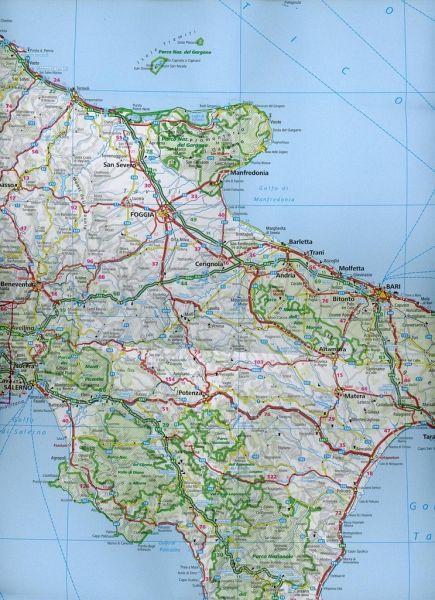Carte routière - Italie | Kümmerly & Frey carte pliée Kümmerly & Frey 