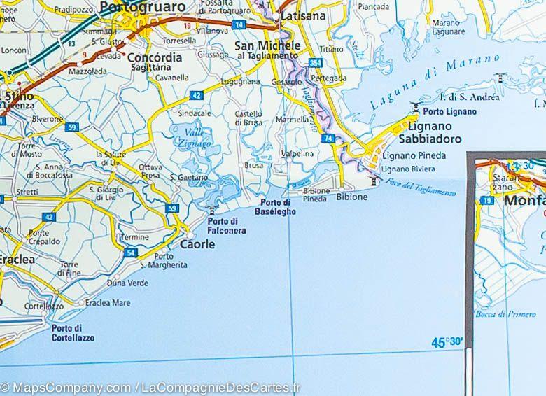 Carte routière - Italie Nord | Reise Know How carte routière Reise Know-How