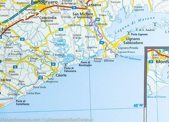 Carte routière - Italie Nord | Reise Know How carte pliée Reise Know-How 