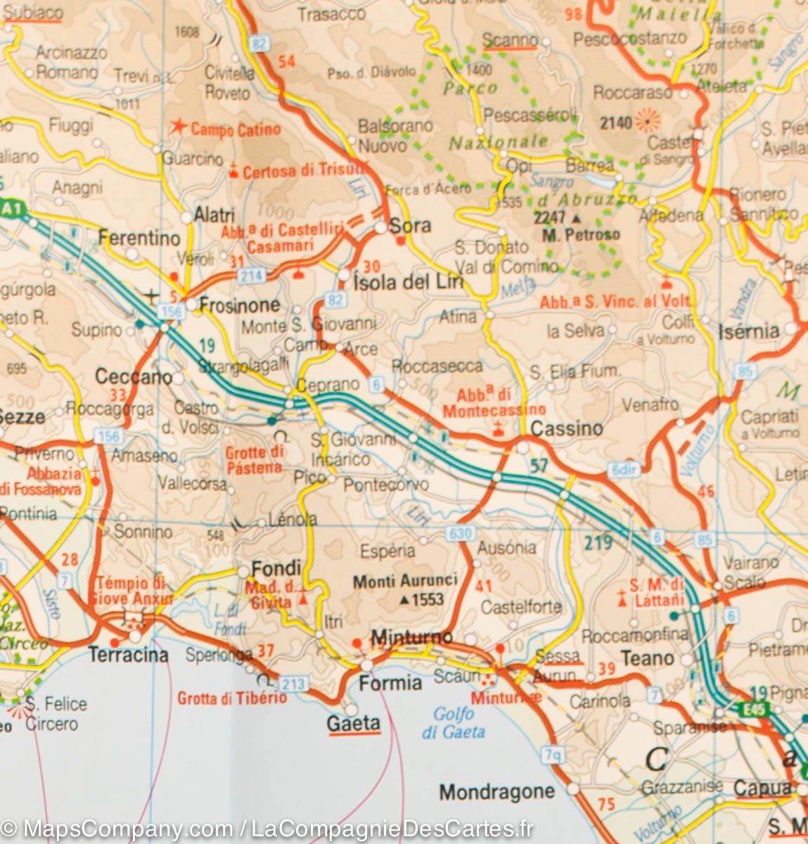 Carte routière - Italie | Reise Know How carte routière Reise Know-How