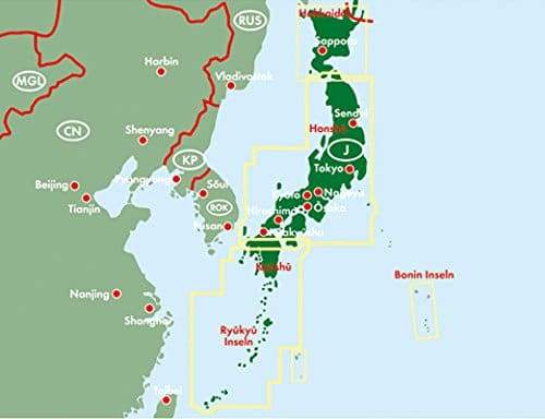 Carte routière - Japon | Freytag & Berndt carte routière Freytag & Berndt