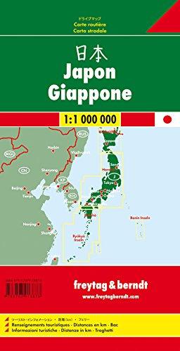 Carte routière - Japon | Freytag & Berndt carte pliée Freytag & Berndt 