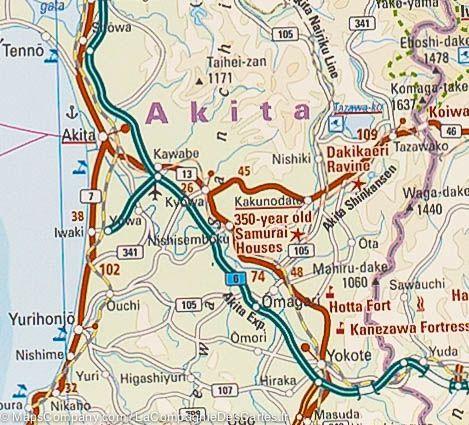 Carte routière - Japon | Reise Know How carte routière Reise Know-How