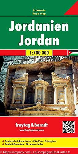 Carte routière - Jordanie | Freytag & Berndt carte pliée Freytag & Berndt 