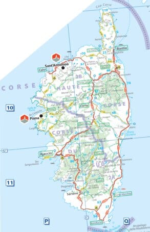Carte routière - Les plus beaux villages de France | Michelin carte pliée Michelin 