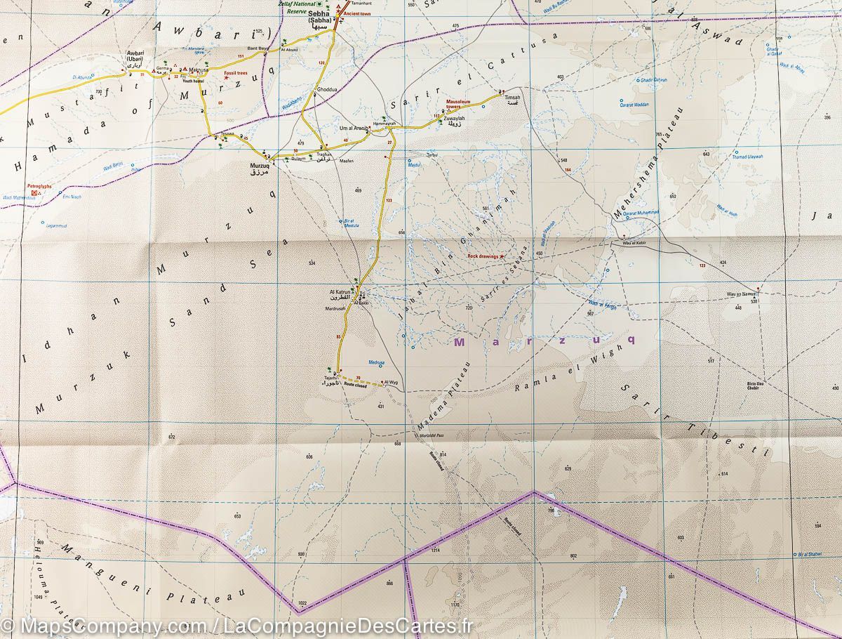 Carte routière - Libye | Reise Know How carte routière Reise Know-How