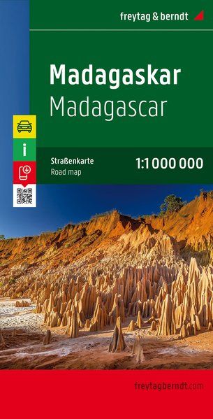 Carte routière - Madagascar | Freytag & Berndt carte routière Freytag & Berndt