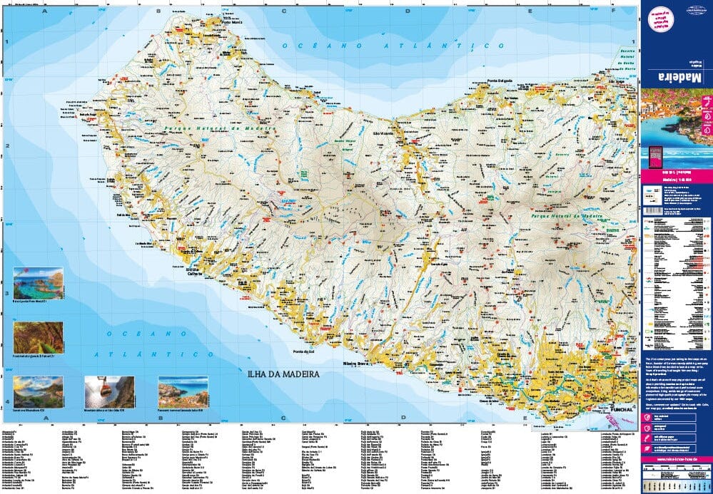 Carte routière - Madère | Reise Know How carte routière Reise Know-How