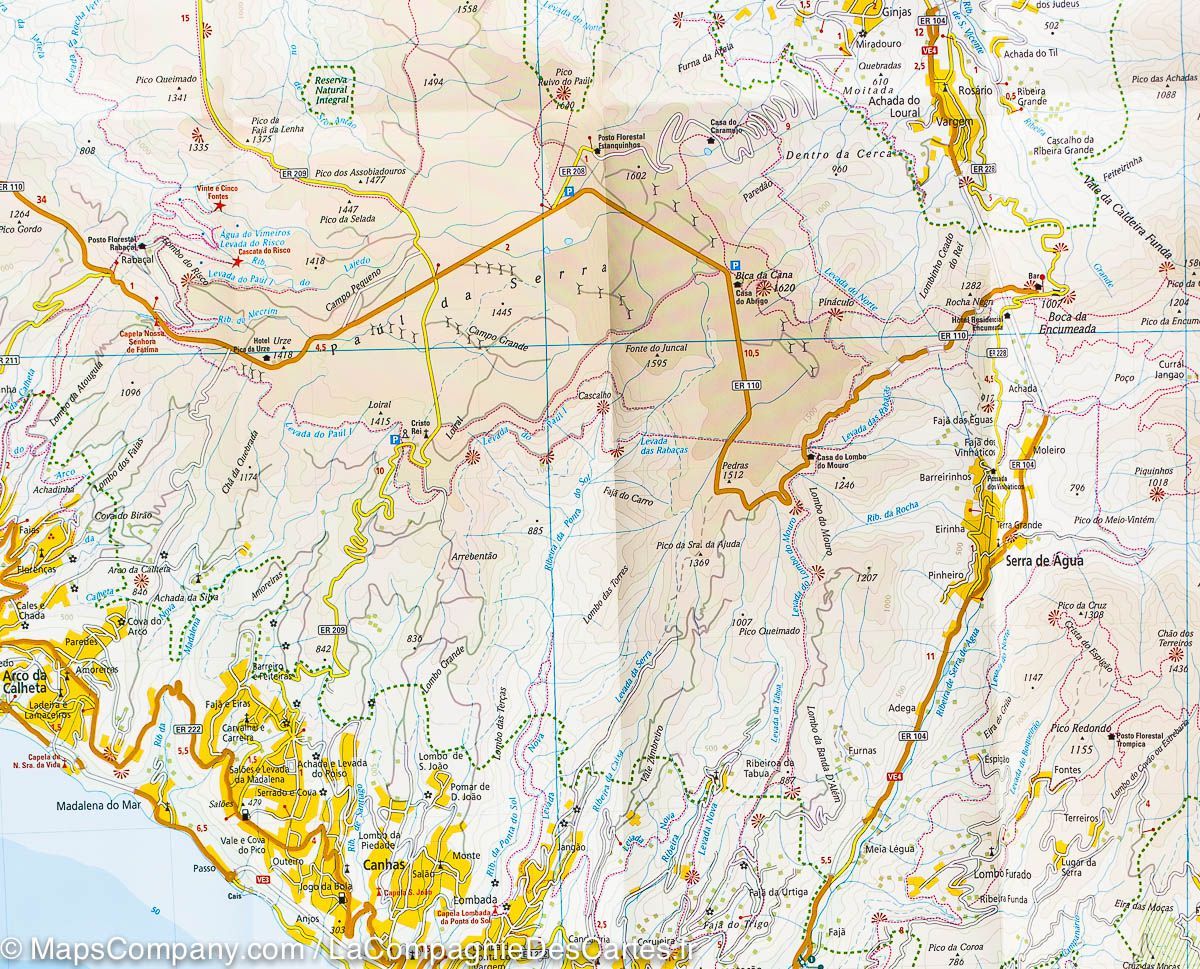 Carte routière - Madère | Reise Know How carte routière Reise Know-How