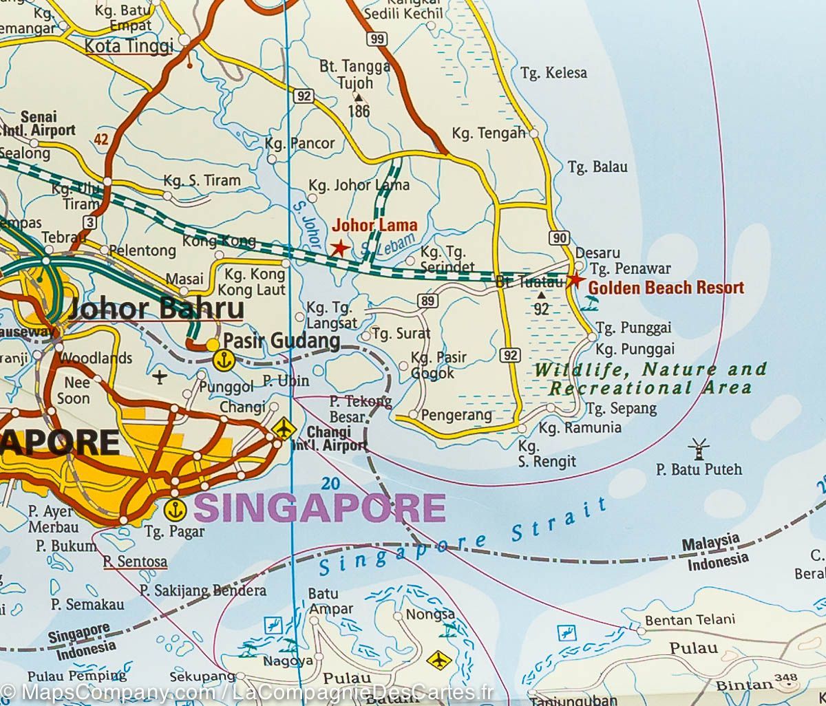 Carte routière - Malaisie | Reise Know How carte routière Reise Know-How