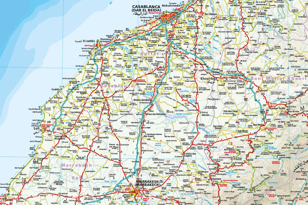 Carte routière - Maroc | Reise Know How carte routière Reise Know-How