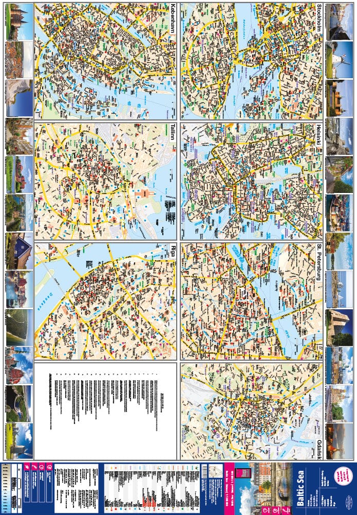 Carte routière - Mer Baltique | Reise Know How carte routière Reise Know-How
