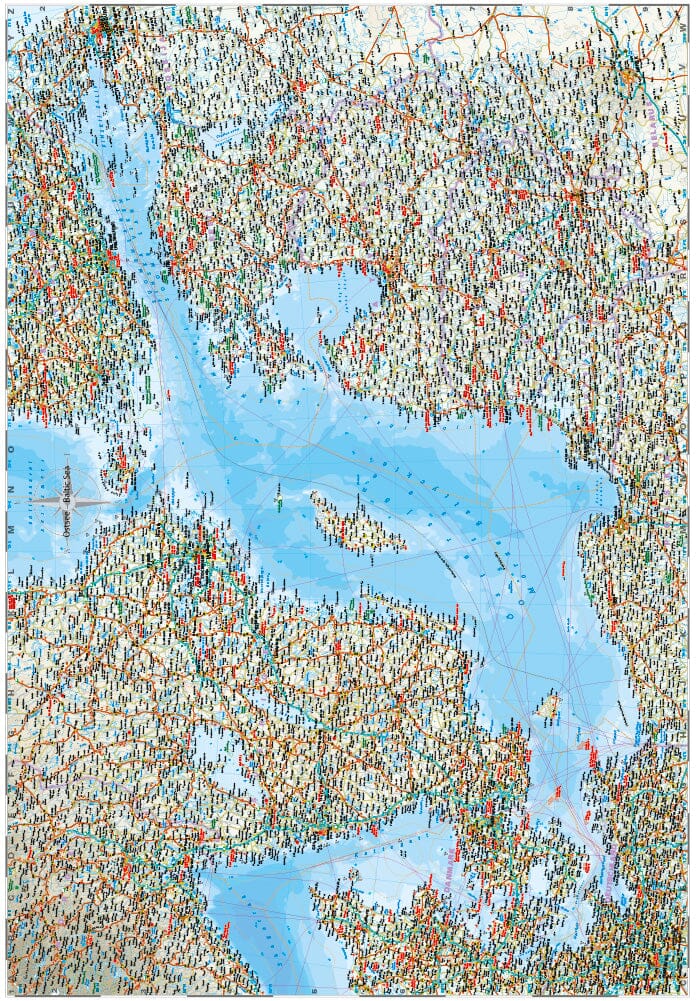 Carte routière - Mer Baltique | Reise Know How carte pliée Reise Know-How 